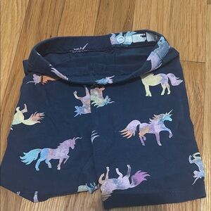 Wonder Nation Blue and Pink Pajama Bottoms with Unicorn Design